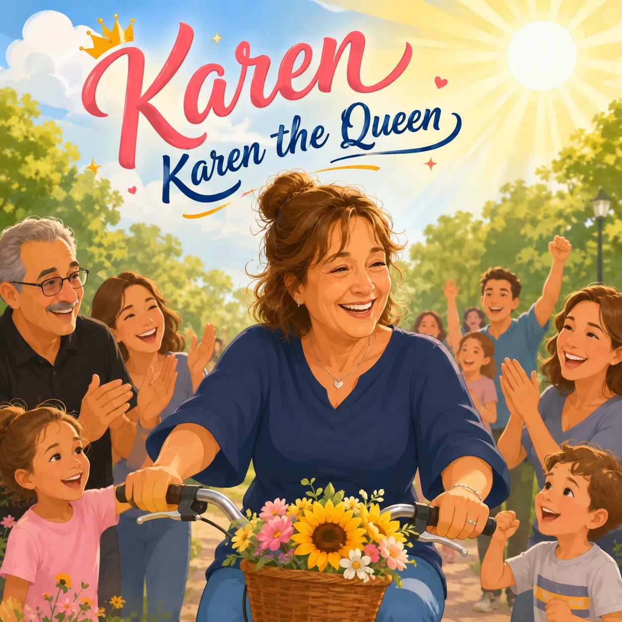 Cover art for Karen the queen
